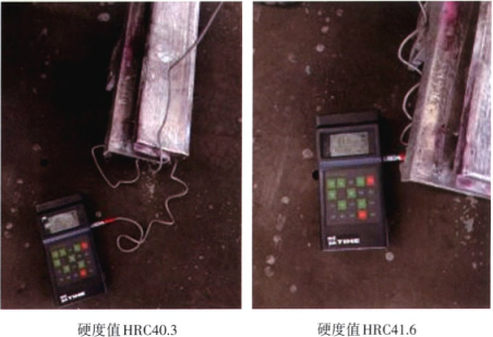 图4 硬度测试值 图4 硬度测试值